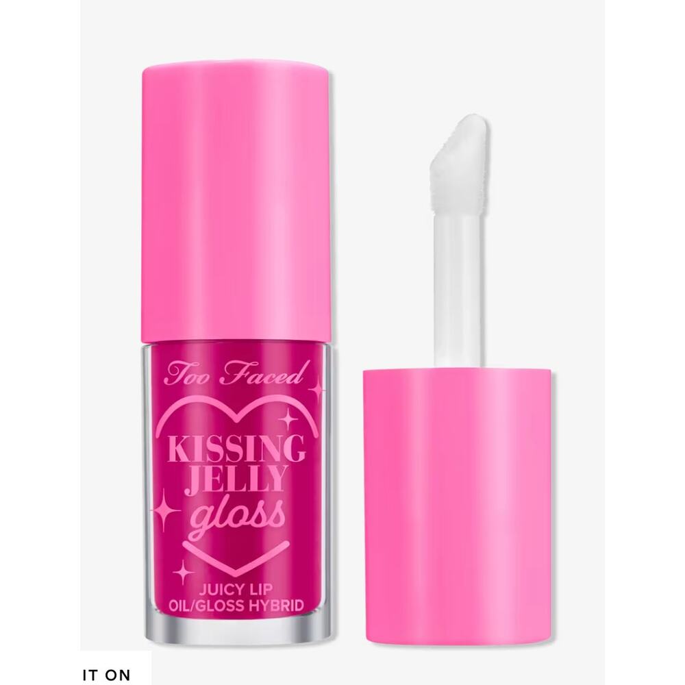 Too Faced Kissing Jelly Gloss - Raspberry